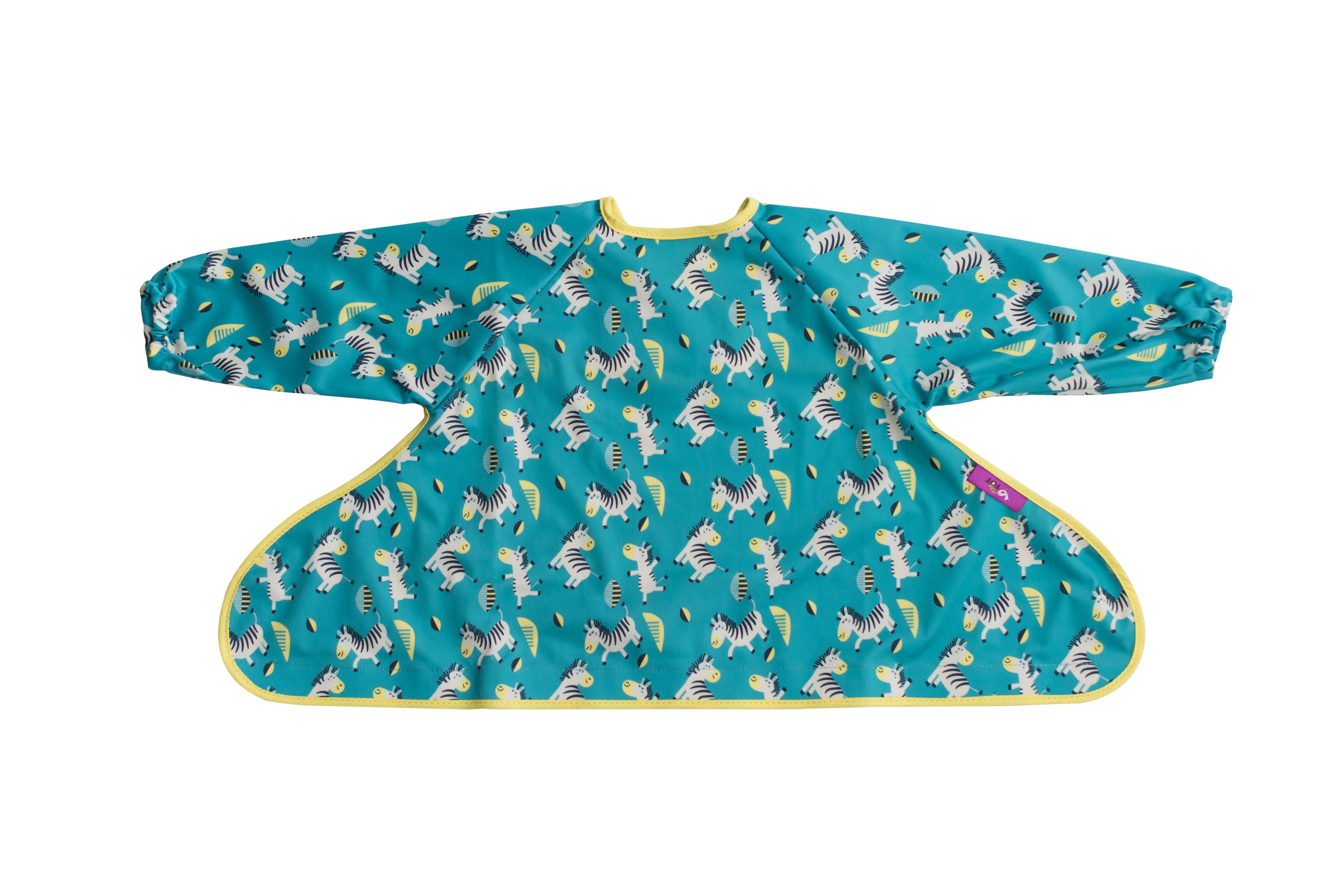 Tidy Tot Lätzchen, Teller und Löffel – SET – Eule – Lätzchen mit Ärmeln – MamaMilla