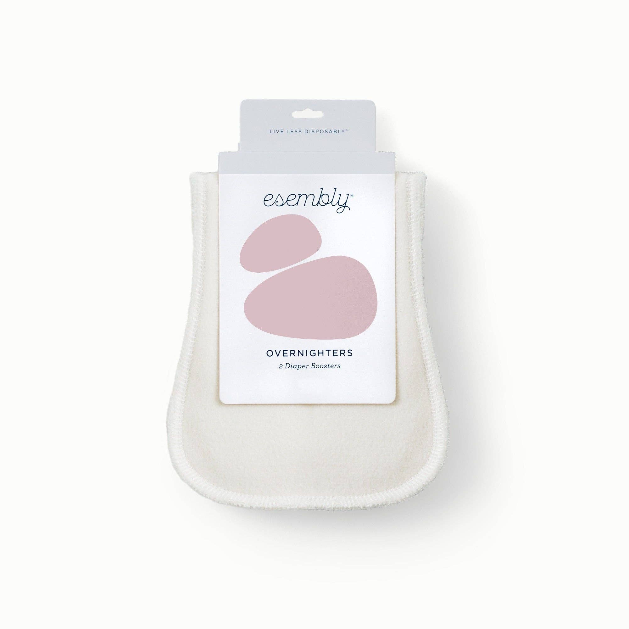 Montageeinlage aus Bio-Baumwolle mit Fleece – 2 Stück – Booster – MamaMilla