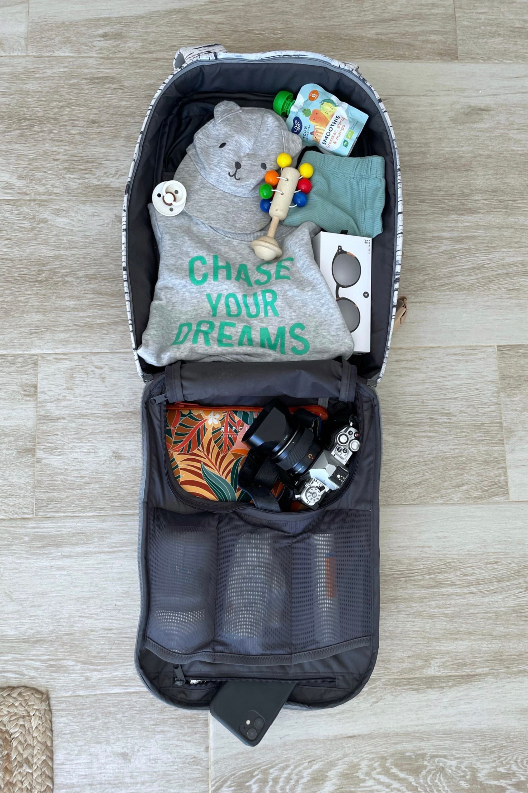 MiniMeis Rygsæk til G5 Core & Premium - Blå - Pusletaske - MamaMilla