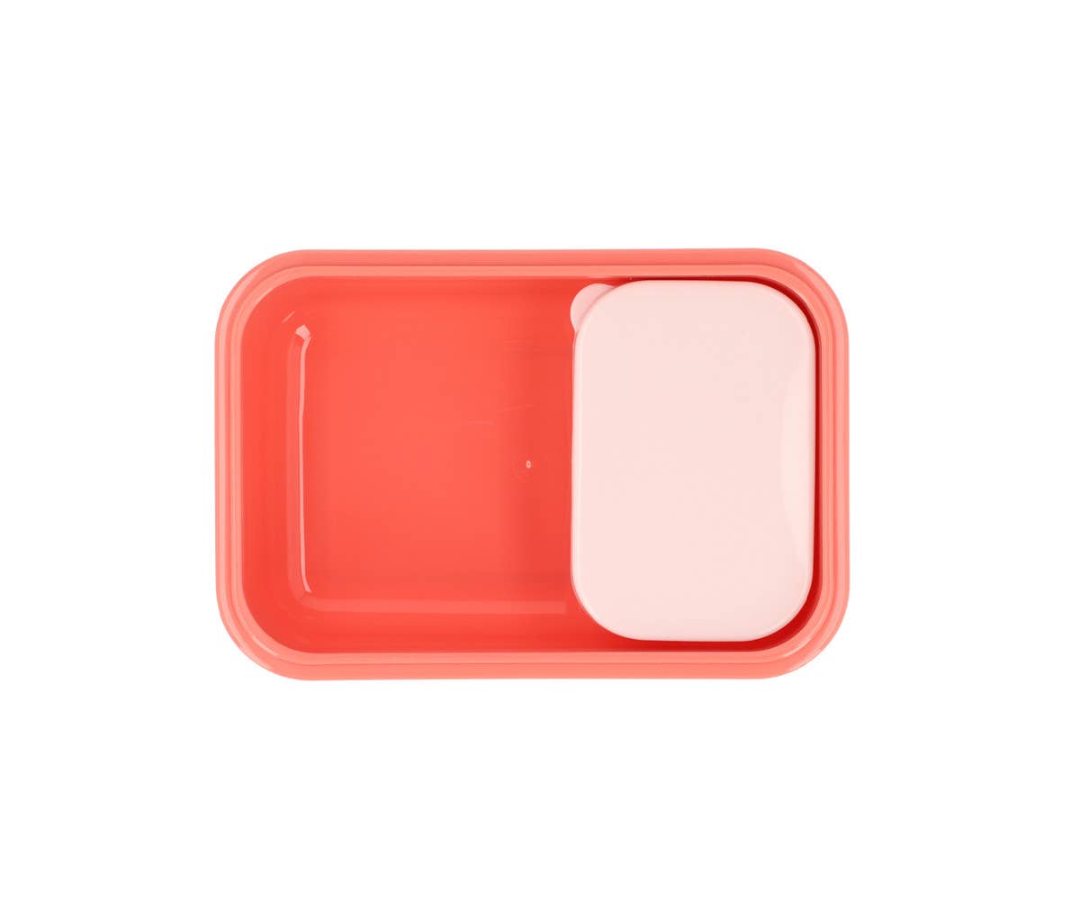 Tutete bento madkasse med gaffel - Stripes Bloom & Blush