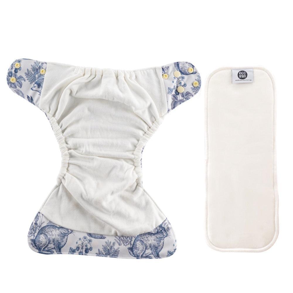 One Size Bamboo Pocket Diaper. Friends, not food - - MamaMilla