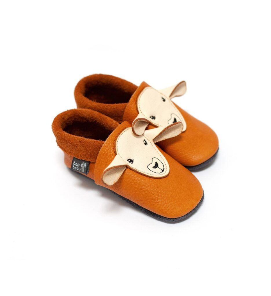 Baobaby Classic Babyschuhe – Lamm S – MamaMilla