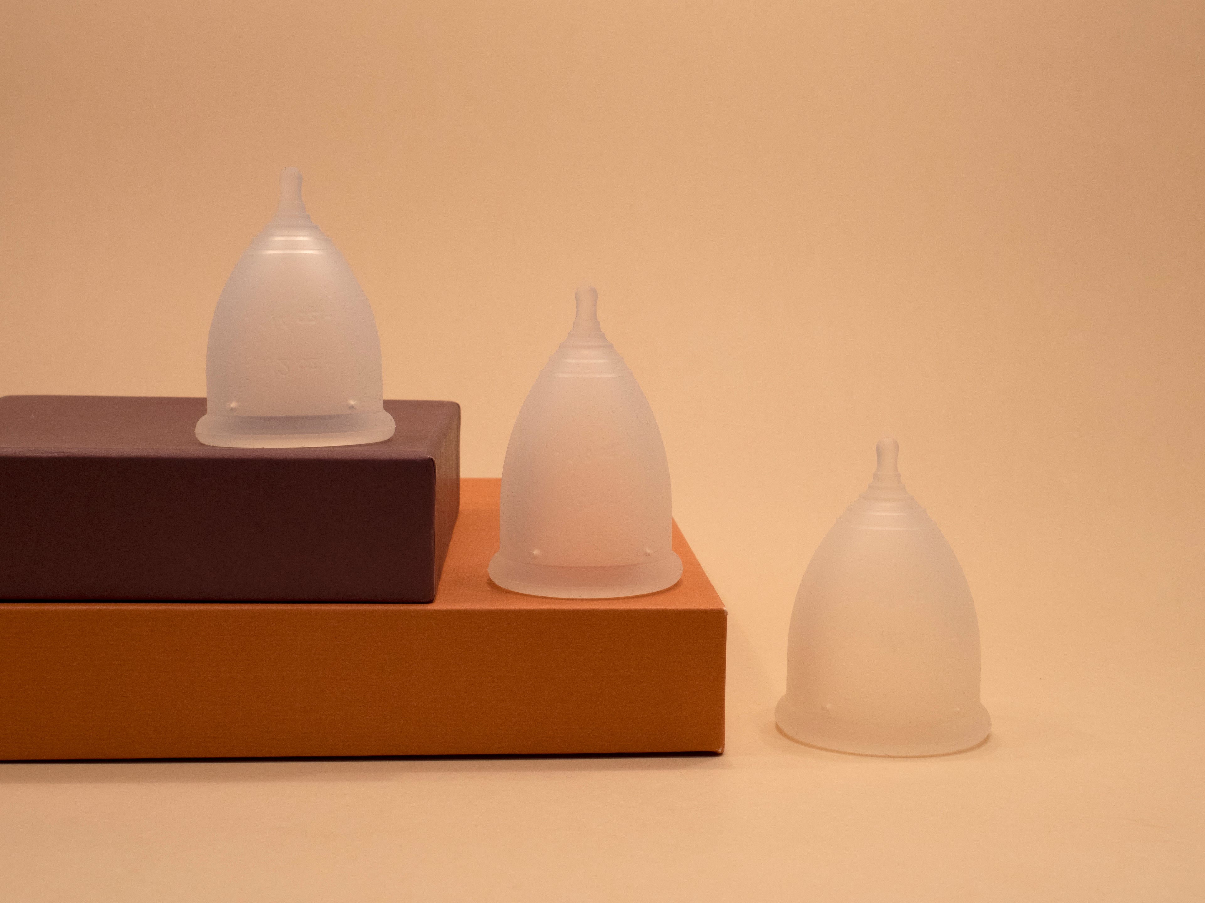 Imse Vimse Menstruationskop - 3 forskellige størrelser - Menstruationskop - MamaMilla