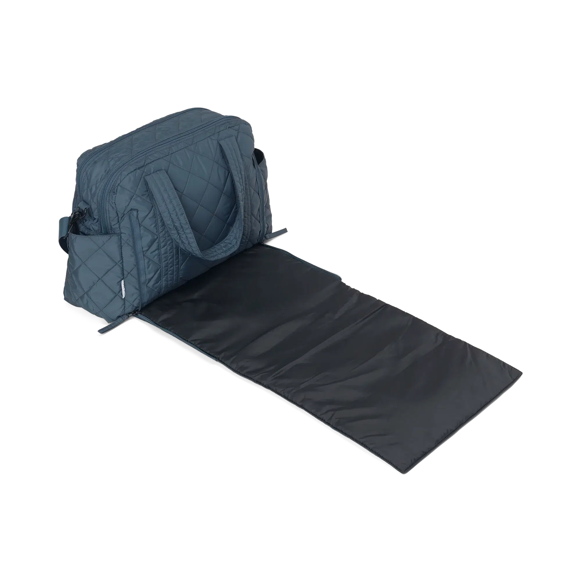 DAY ET Mini-Wickeltasche – RE-Q Wickeltasche – Dunkler Schiefer/Blau – Wickeltasche – MamaMilla