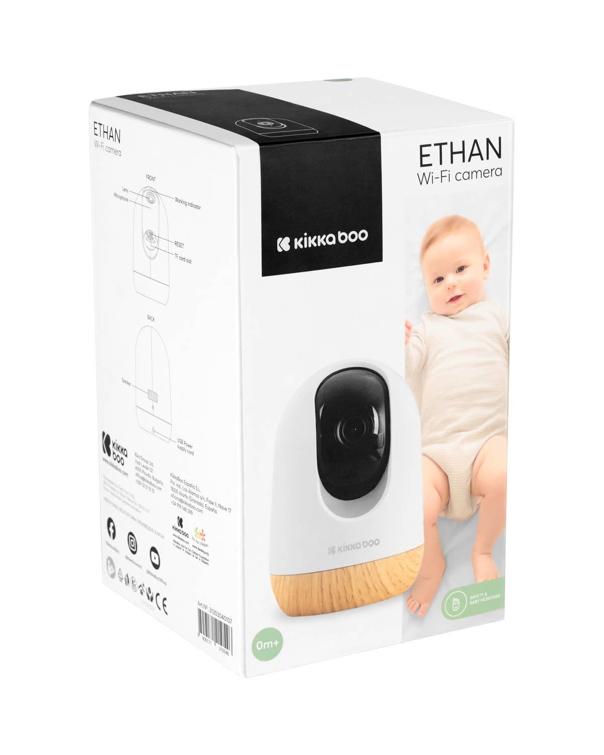 KikkaBoo babyalarm appstyret iOS/Android