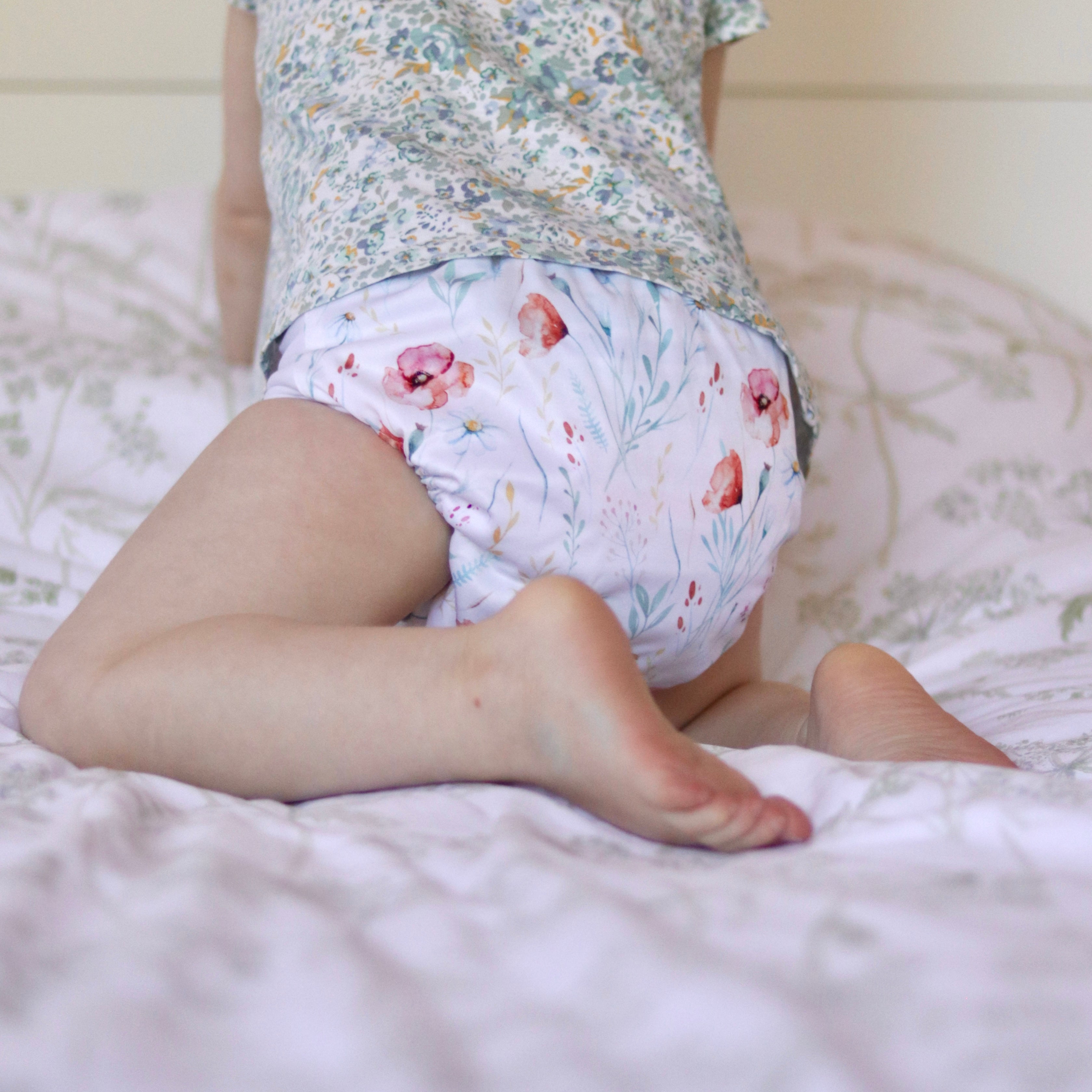 Kleine Lovebum-Windel mit dehnbaren Flügeln – Windel – MamaMilla