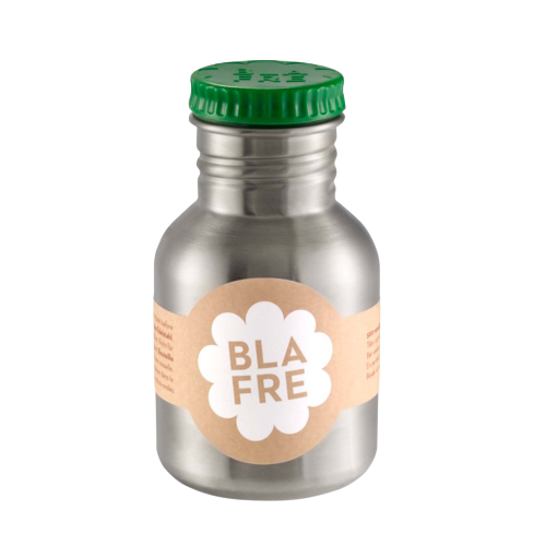BLAFRE Trinkflasche aus Edelstahl – 300 ml – Grün – Trinkflasche aus Stahl – MamaMilla