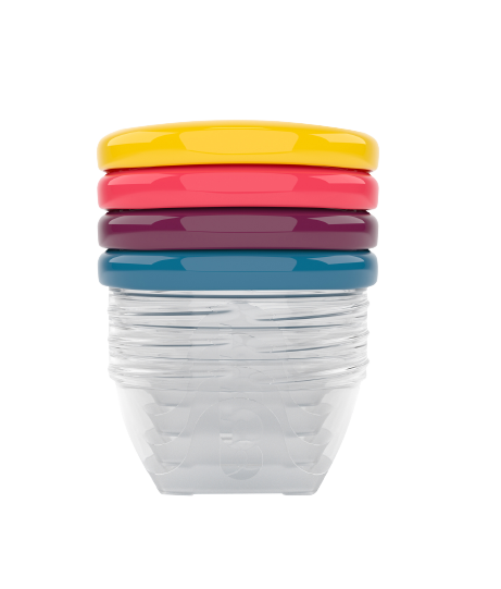 Babymoov snackbøtter - 120ml - Grød - MamaMilla