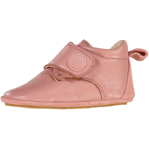 Weizenhausschuhe aus Leder – Cameo Blush – Schnuller – MamaMilla