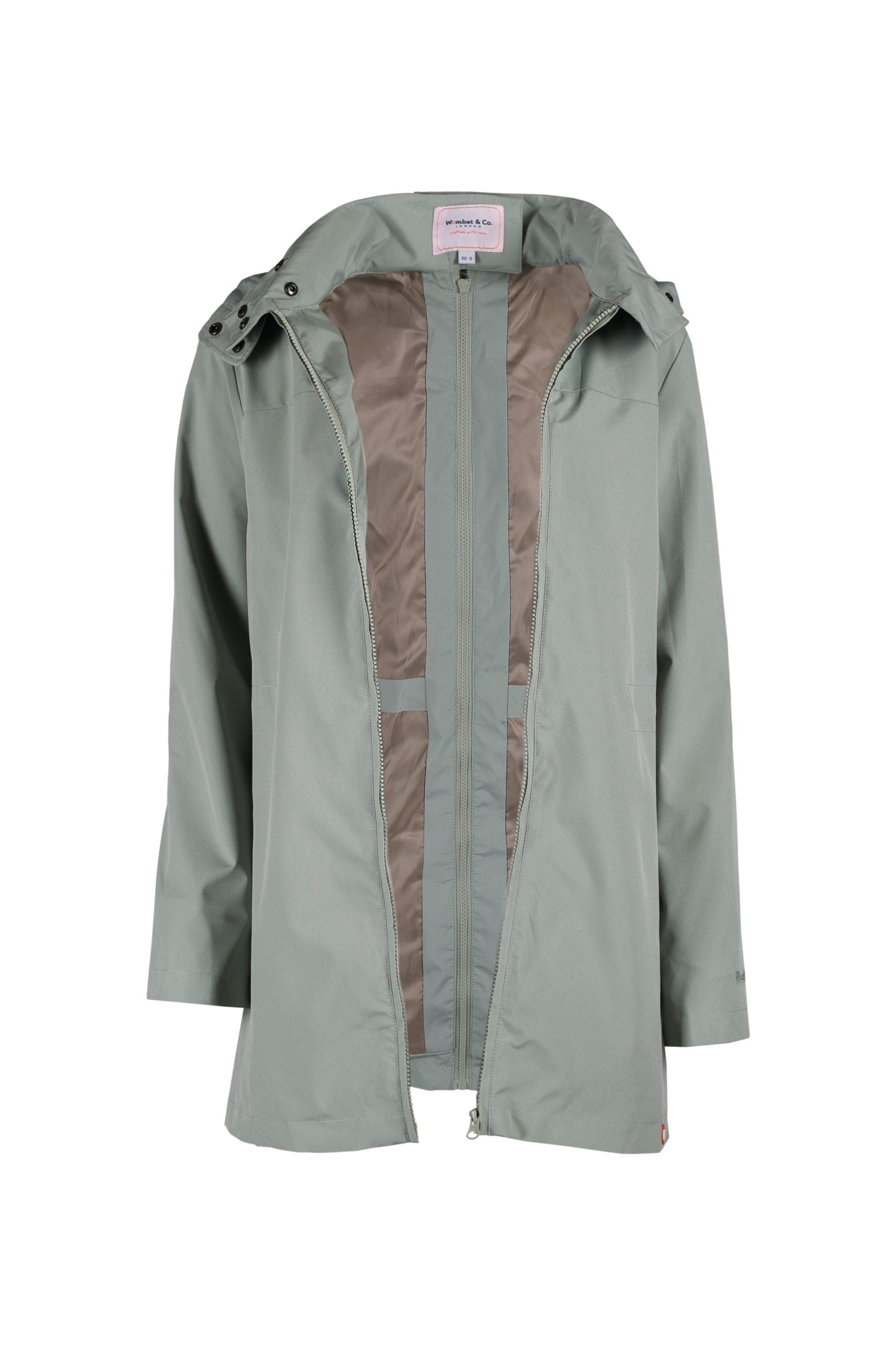 Wombat & Co. NUMBAT 4-i-1 overgangsjakke til gravide/bærejakke - Mintgrøn - Bærejakke - MamaMilla