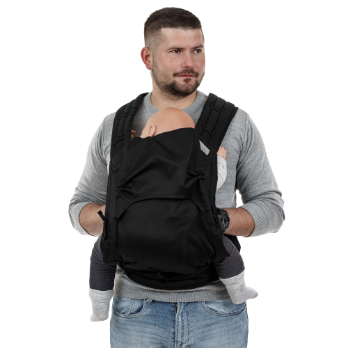 Fidella Fly Tai Babytrage – Chevron/Schwarz – Kleinkind – Babytrage – MamaMilla