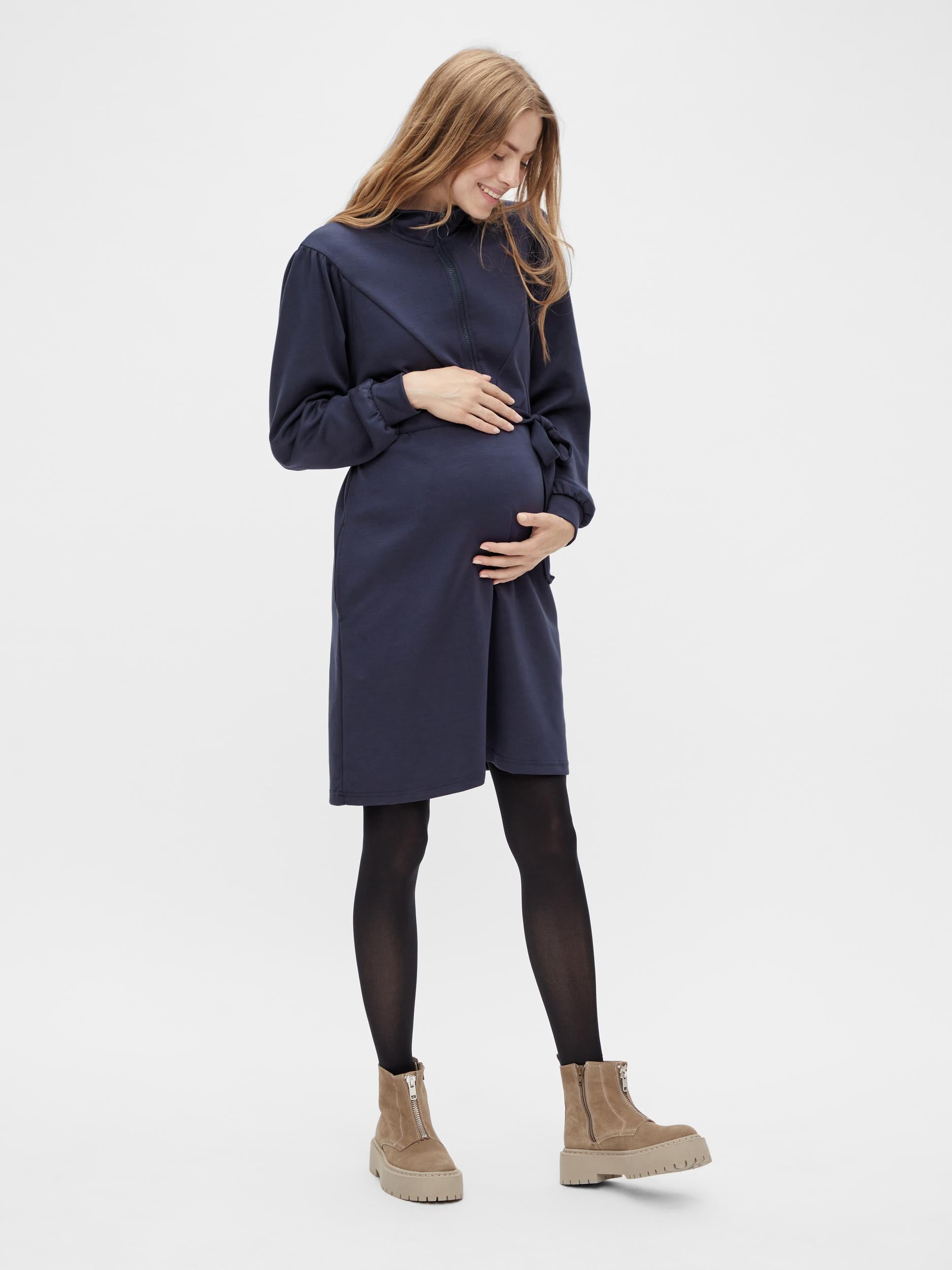 Mamalicious Umstands- und Stillkleid – Pariser Nacht – Umstandsmode – MamaMilla