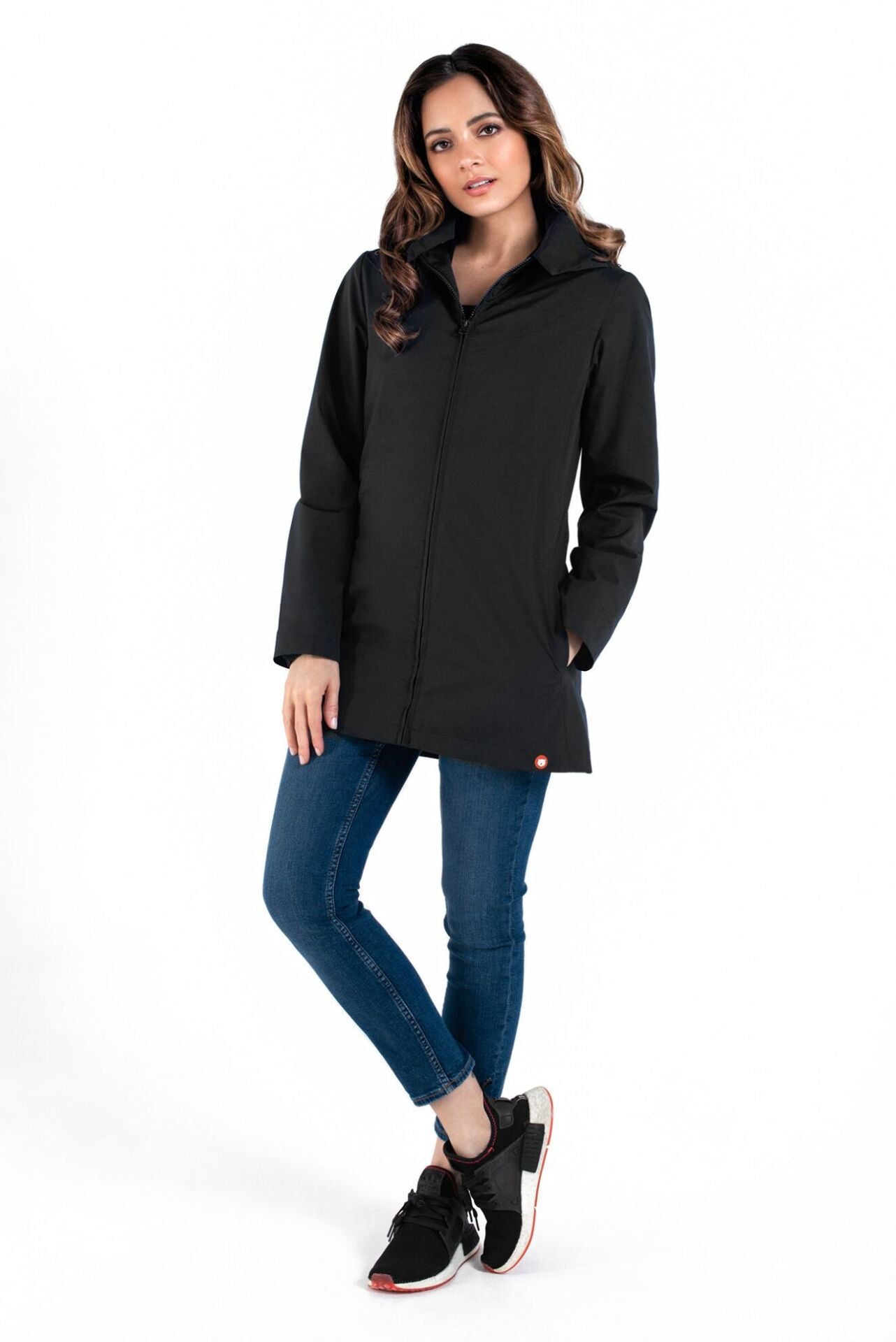 Wombat & Co. NUMBAT 4-i-1 overgangsjakke til gravide/bærejakke - Sort - Bærejakke - MamaMilla