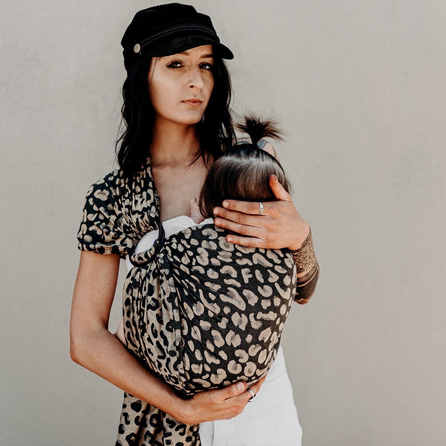 Fidella Ring-Sling – Leopard Gold – Ring-Sling – MamaMilla