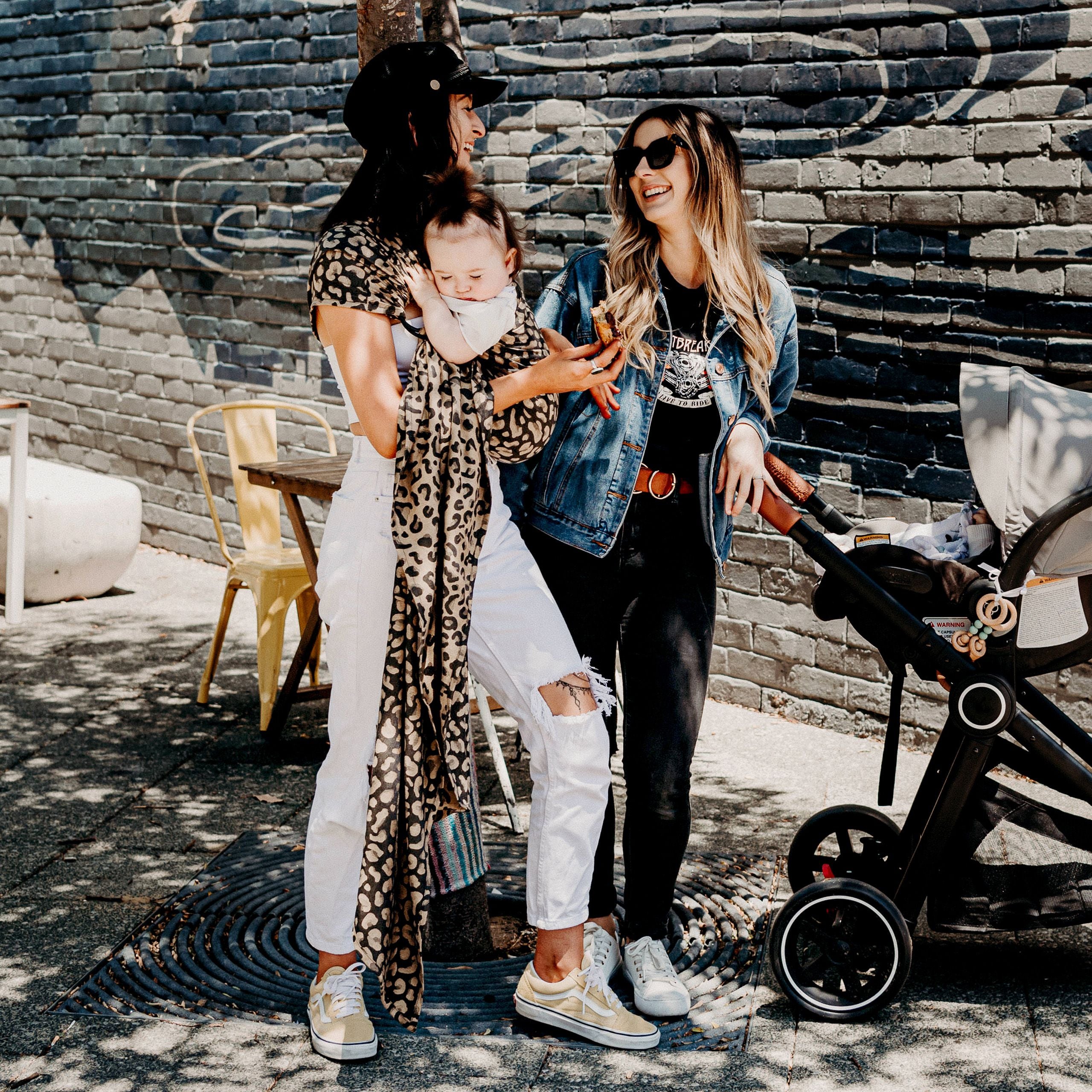 Fidella Ring-Sling – Leopard Silver – Ring-Sling – MamaMilla