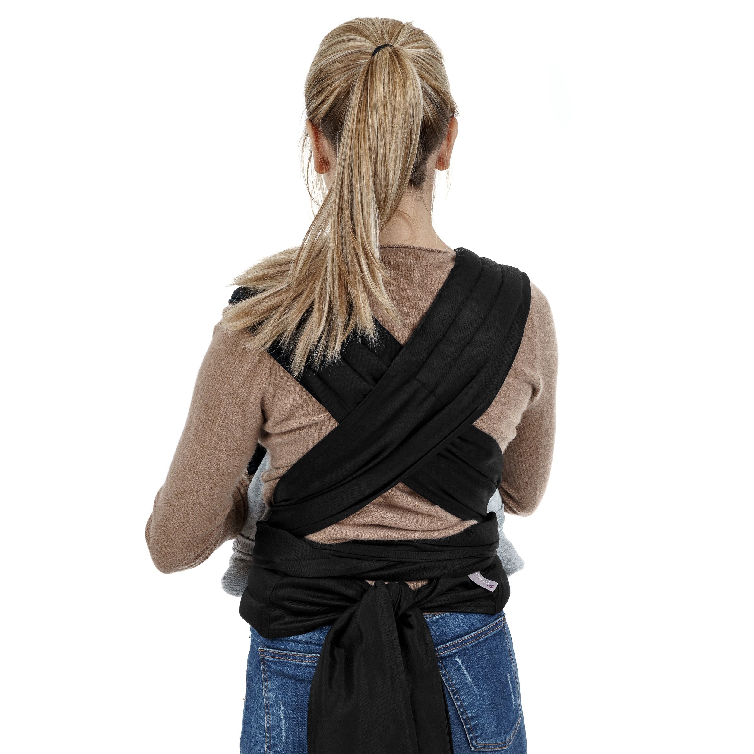 Fidella Fly Tai Tragehilfe – Chevron/Schwarz – Baby – Tragehilfe – MamaMilla