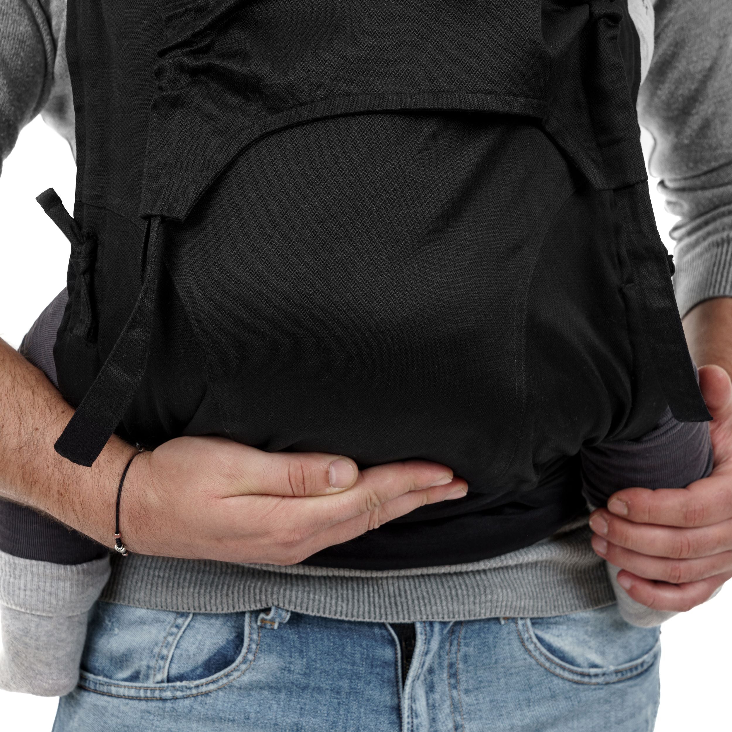 Fidella Fly Tai Babytrage – Chevron/Schwarz – Kleinkind – Babytrage – MamaMilla