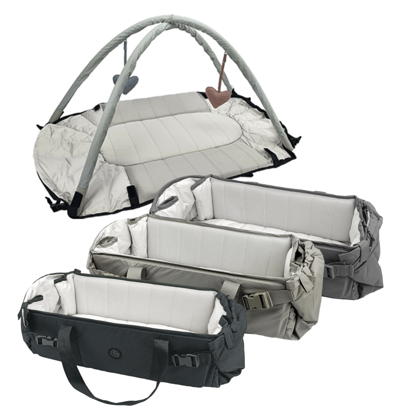 Paketangebot: Easygrow Favn Babynest/Lift + Spielbügel - Babylift - MamaMilla