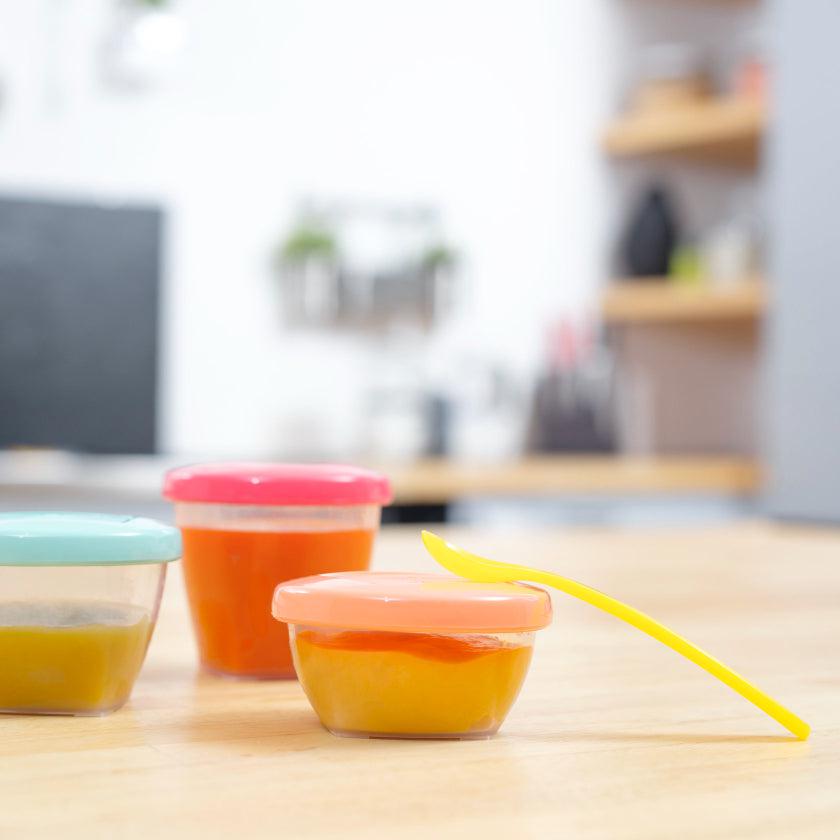 Babymoov snackbøtter - 250ml - Grød - MamaMilla