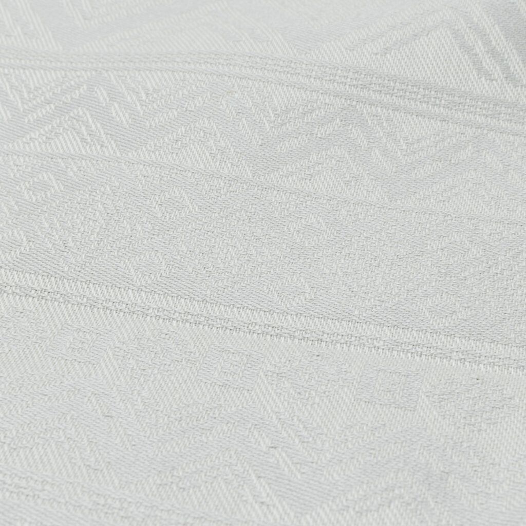 Tragetuch Fidella – Kubische Linien/Hellgrau – – MamaMilla