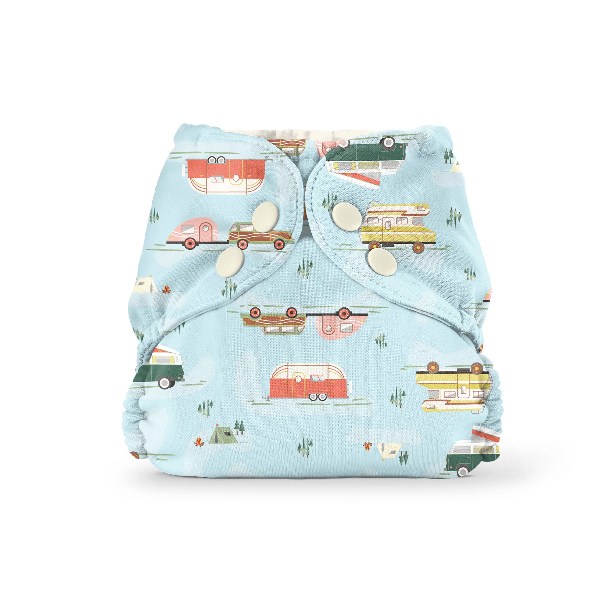 Außenmaterial (+ Schwimmwindel): Terrazzo / Größe 1 (3,5–7,6 kg) – – MamaMilla