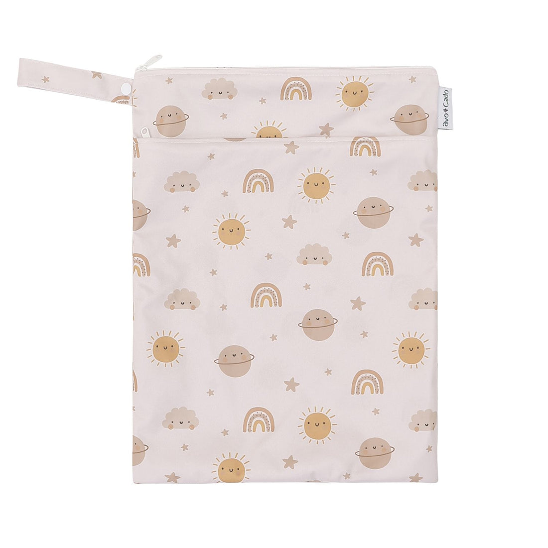 avo+cado Wetbag Medium med To Rum - Rainbow - Wetbag medium - MamaMilla