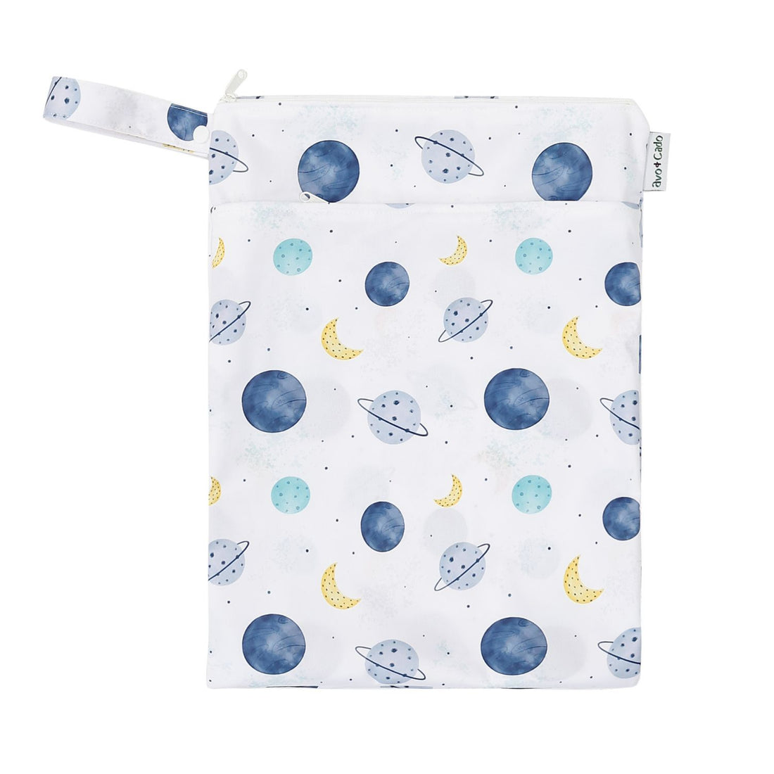 avo+cado Wetbag Medium med To Rum - Planets - Wetbag medium - MamaMilla