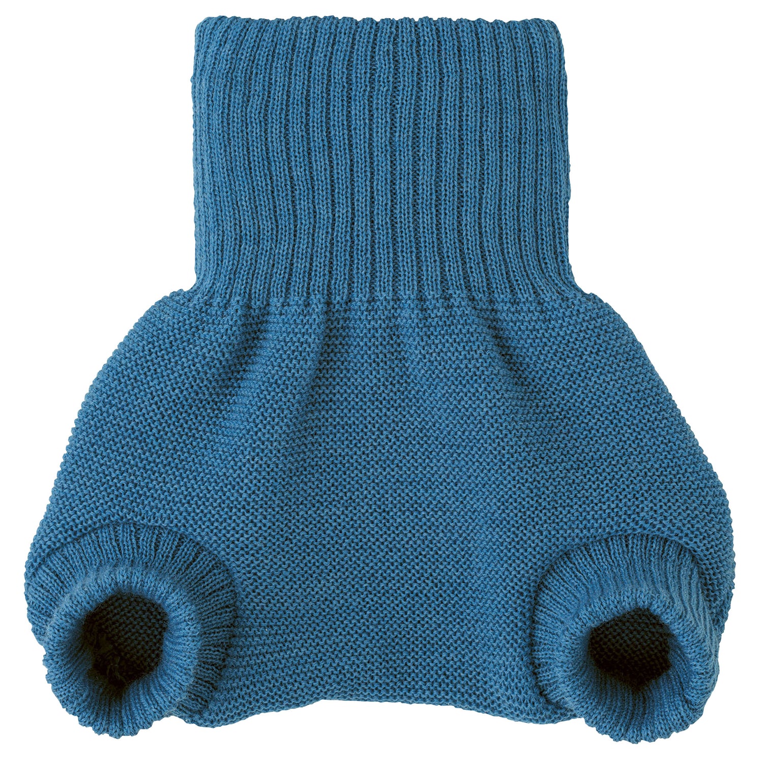 Wollwindelüberhose aus Merinowolle - Taubenblau - Disana Bio-Babykleidung
