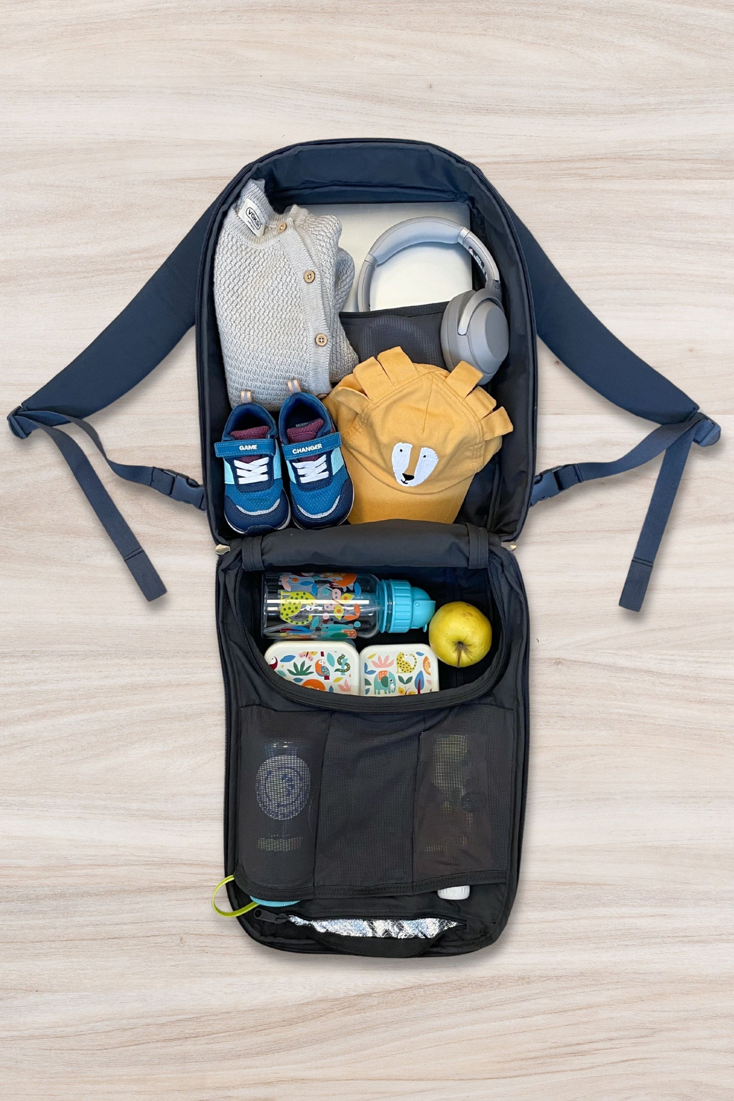 MiniMeis Rygsæk til G5 Core &amp; Premium - Blå - Pusletaske - MamaMilla