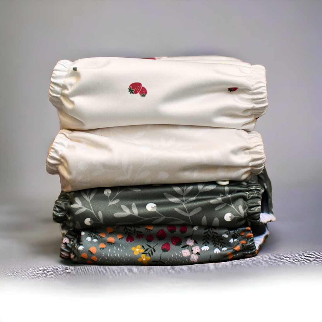 Der schwedische Wald | Taschenwindel | Schleim 3-15kg: Hopfenblüten blau / Keine Einlagen - - MamaMilla