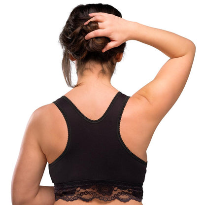Carriwell Organic Crossover Still-BH – Schwarz – Stillkleidung – MamaMilla