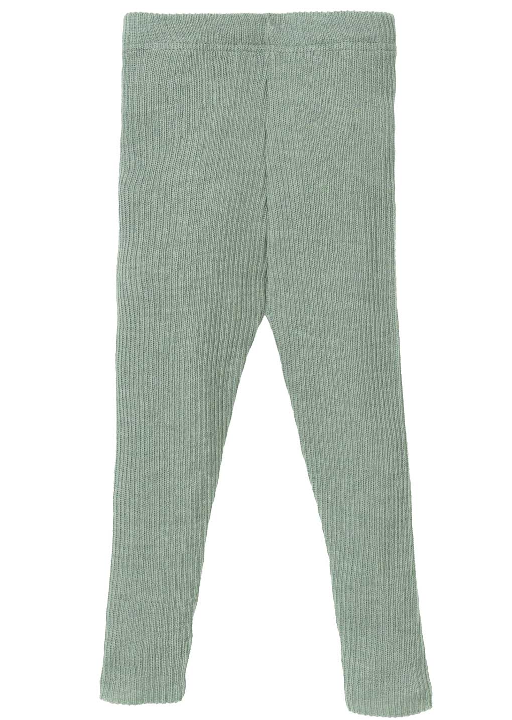 Dünne Wollleggings aus Merinowolle – Jade – Disana Bio-Babykleidung