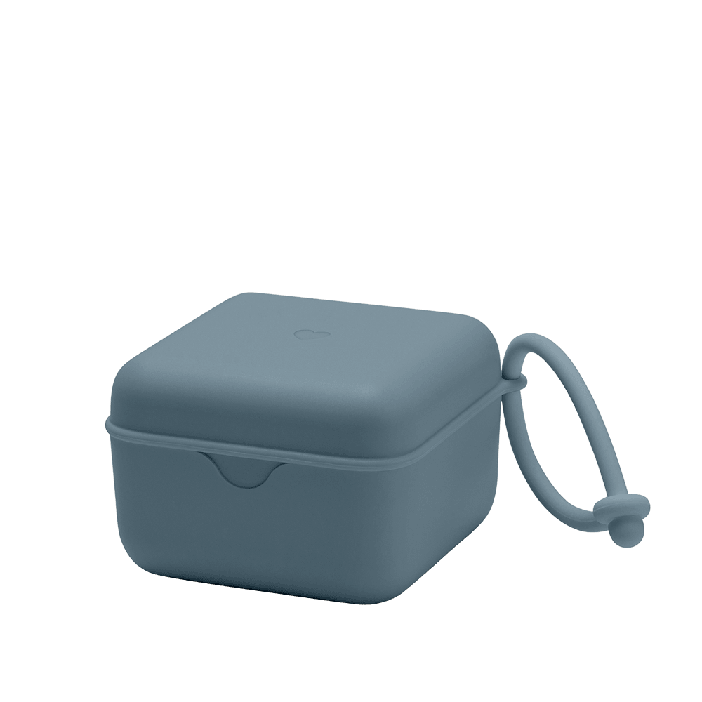 BIBS Pacifier box "Petrol" (opbevaring af sutter) - MamaMilla