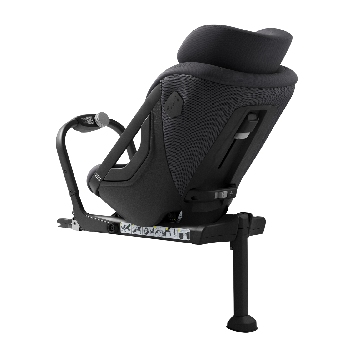 Axkid ONE 3 - Arctic Mist Grey - iSize 61-125 cm - 61-125 cm (3 mdr. til 7 år) - MamaMilla