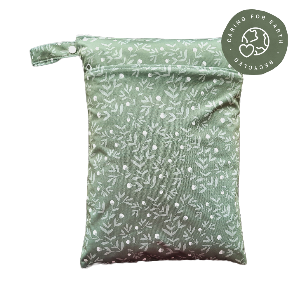 Der schwedische Wald | Wetbag mittel: Dala-Blumen - - MamaMilla