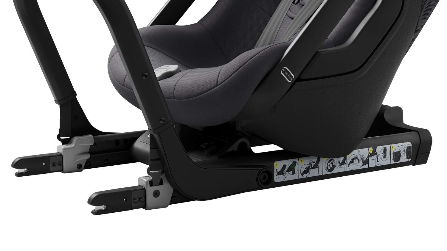 Axkid ONE 3 - Arctic Mist Grey - iSize 61-125 cm - 61-125 cm (3 mdr. til 7 år) - MamaMilla