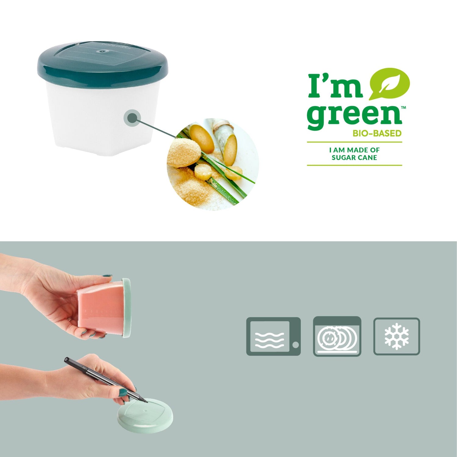 Babymoov Madbøtter (ECO) - 8x250ml + 8x180ml - Madbøtter - MamaMilla