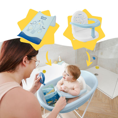 Babymoov Badekar - 0 mdr til 24 mdr - Lyseblå - Badekar - MamaMilla