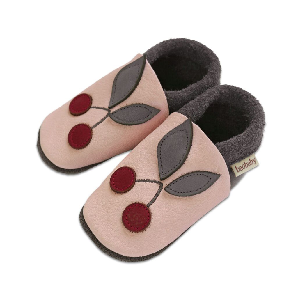 Baobaby Classic Babyschuhe - Cherry Pop XXL - - MamaMilla