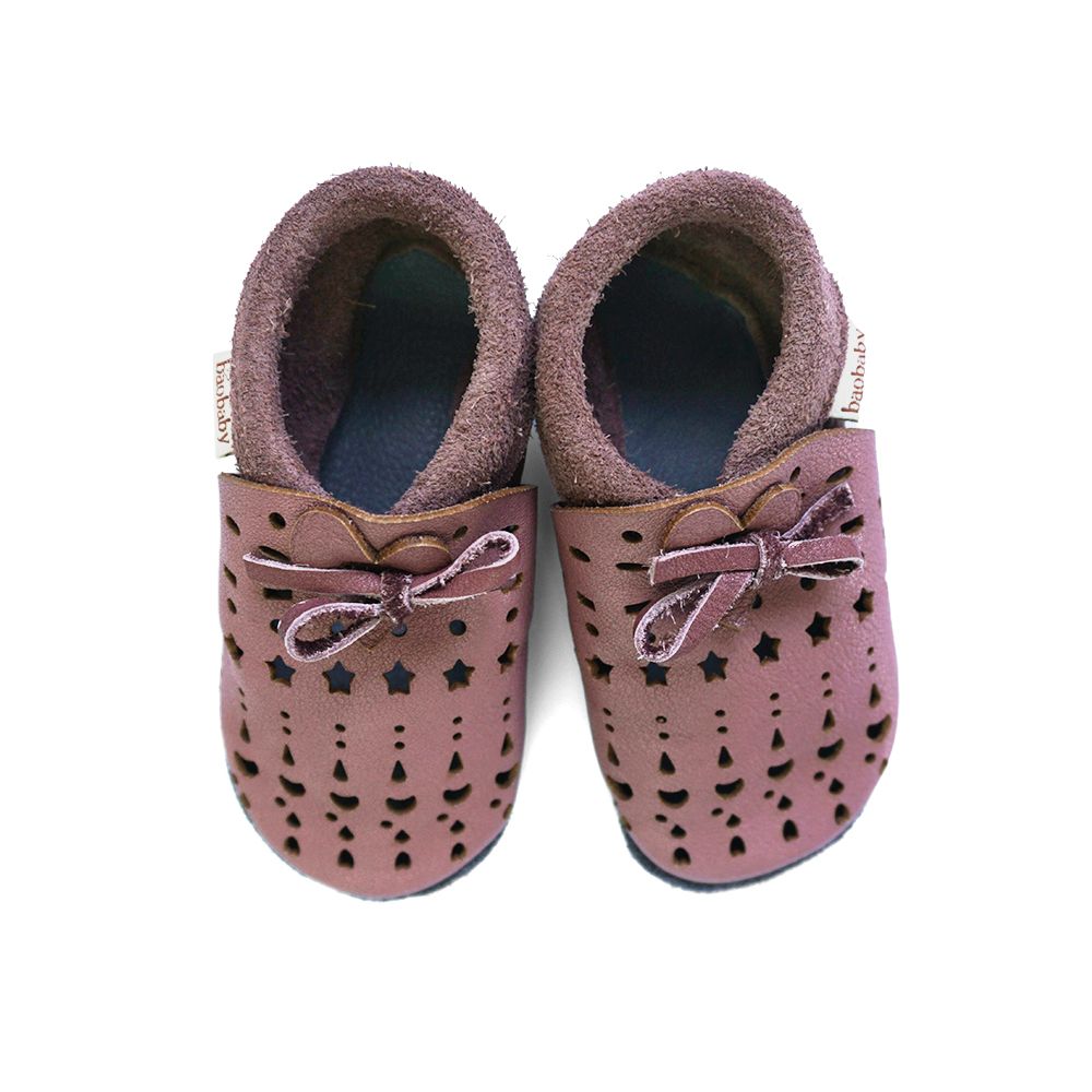 Baobaby Sandalen - Dots Grapeshake L - - MamaMilla