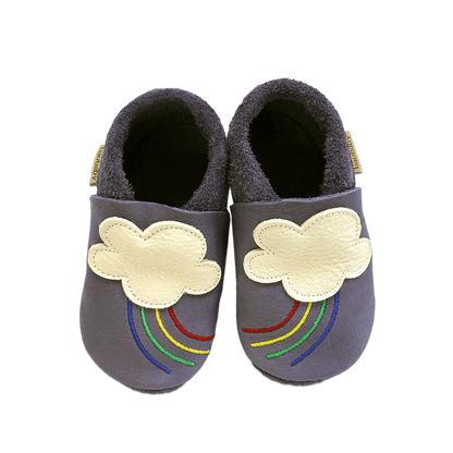Baobaby Classic Babyschuhe – Regenbogen M – MamaMilla