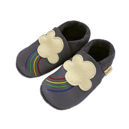 Baobaby Classic Babyschuhe – Regenbogen XXL – MamaMilla
