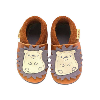 Baobaby Classic Babyschuhe – Spikey Curry XXL – – MamaMilla