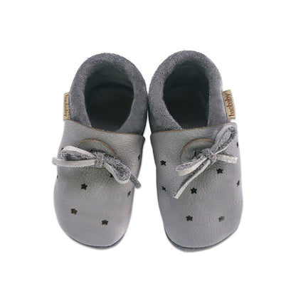Baobaby Sandalen – Sterne Grau XXL – – MamaMilla