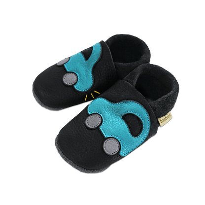 Baobaby Classic Babyschuhe – Buggy Black S – – MamaMilla