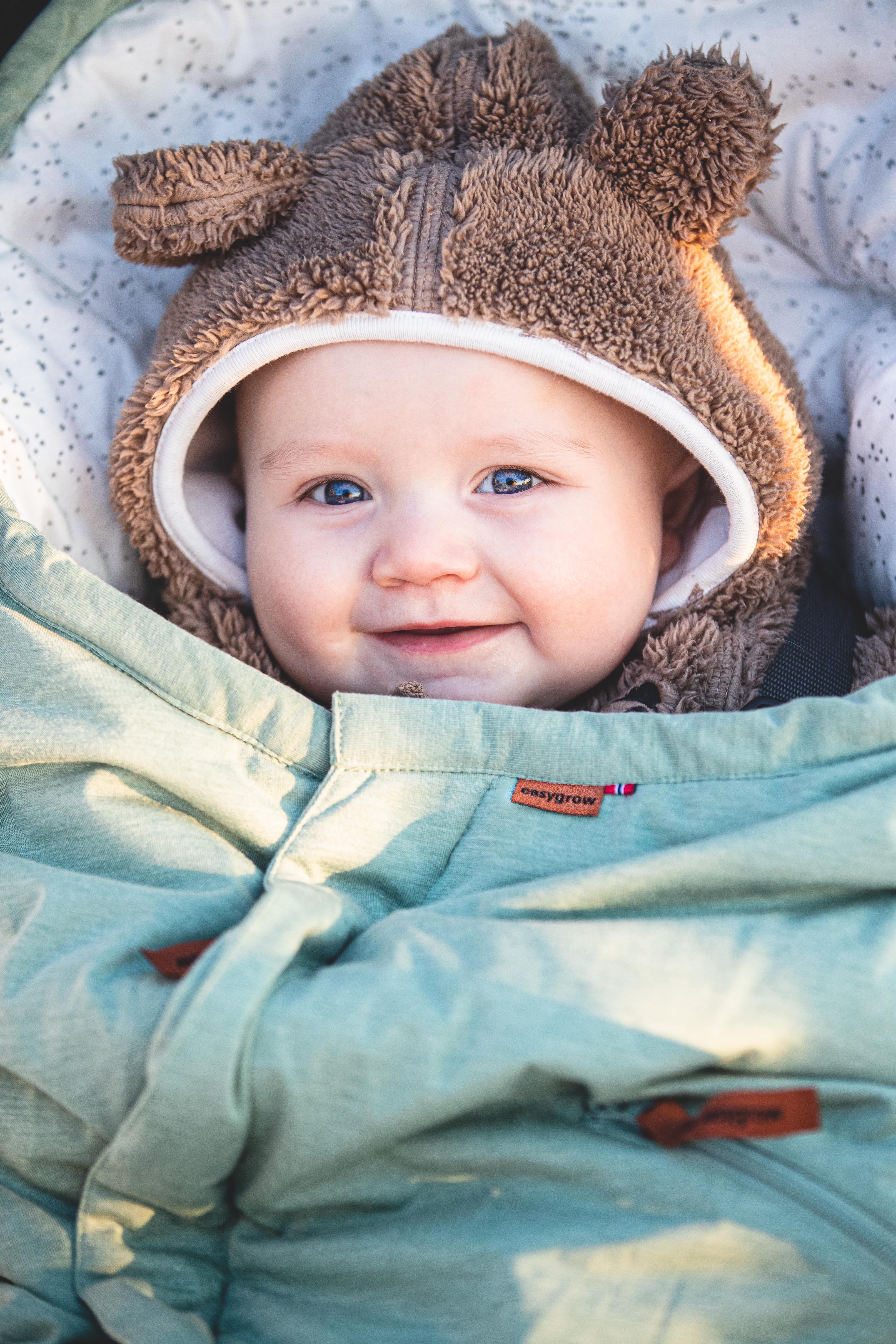 Easygrow LYNG kørepose - Blue - Kørepose - MamaMilla