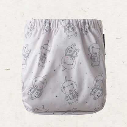 One Size Coolmax Pocket Diaper. Space Teddy - - MamaMilla