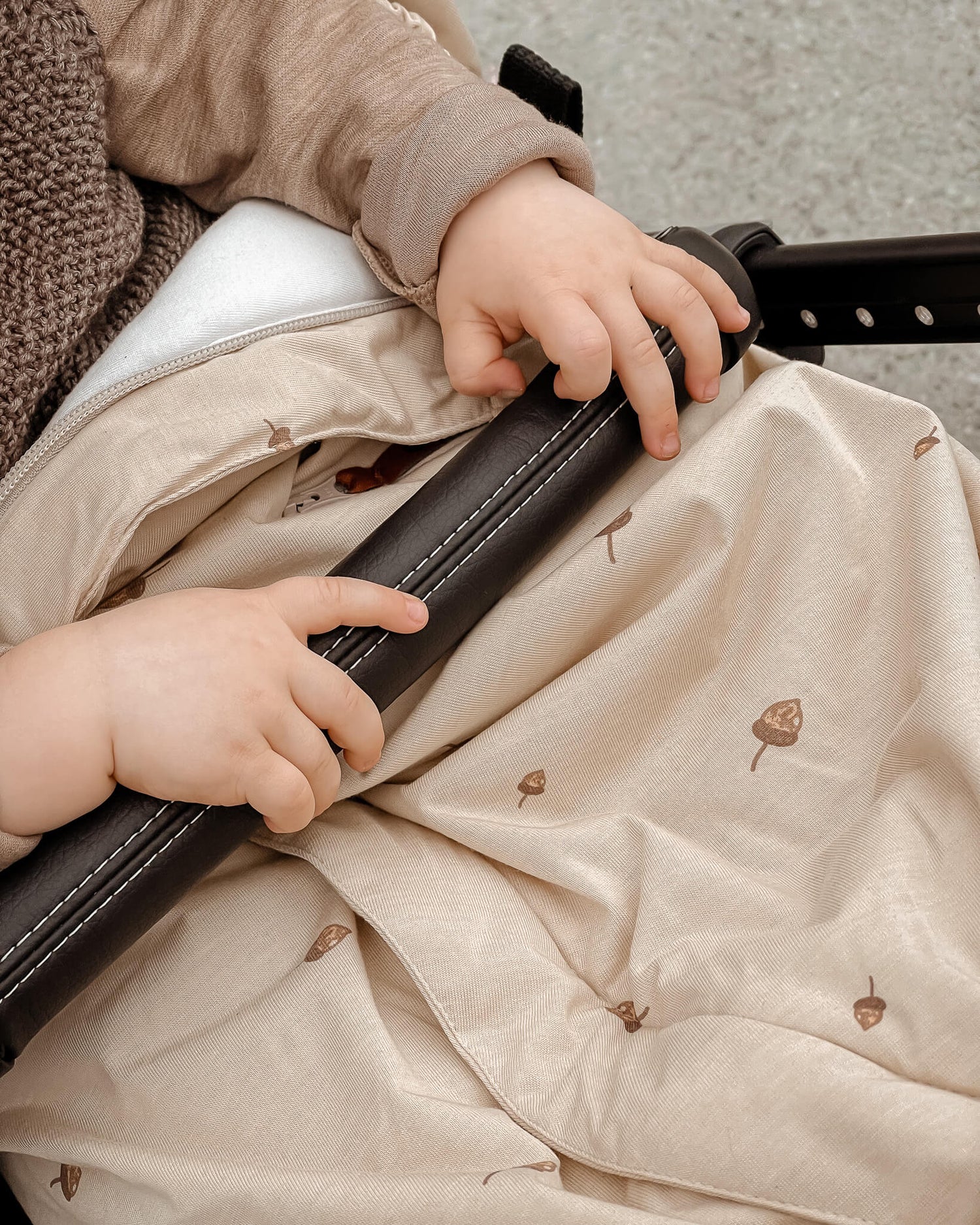 Easygrow LYNG kørepose - Grey - Kørepose - MamaMilla