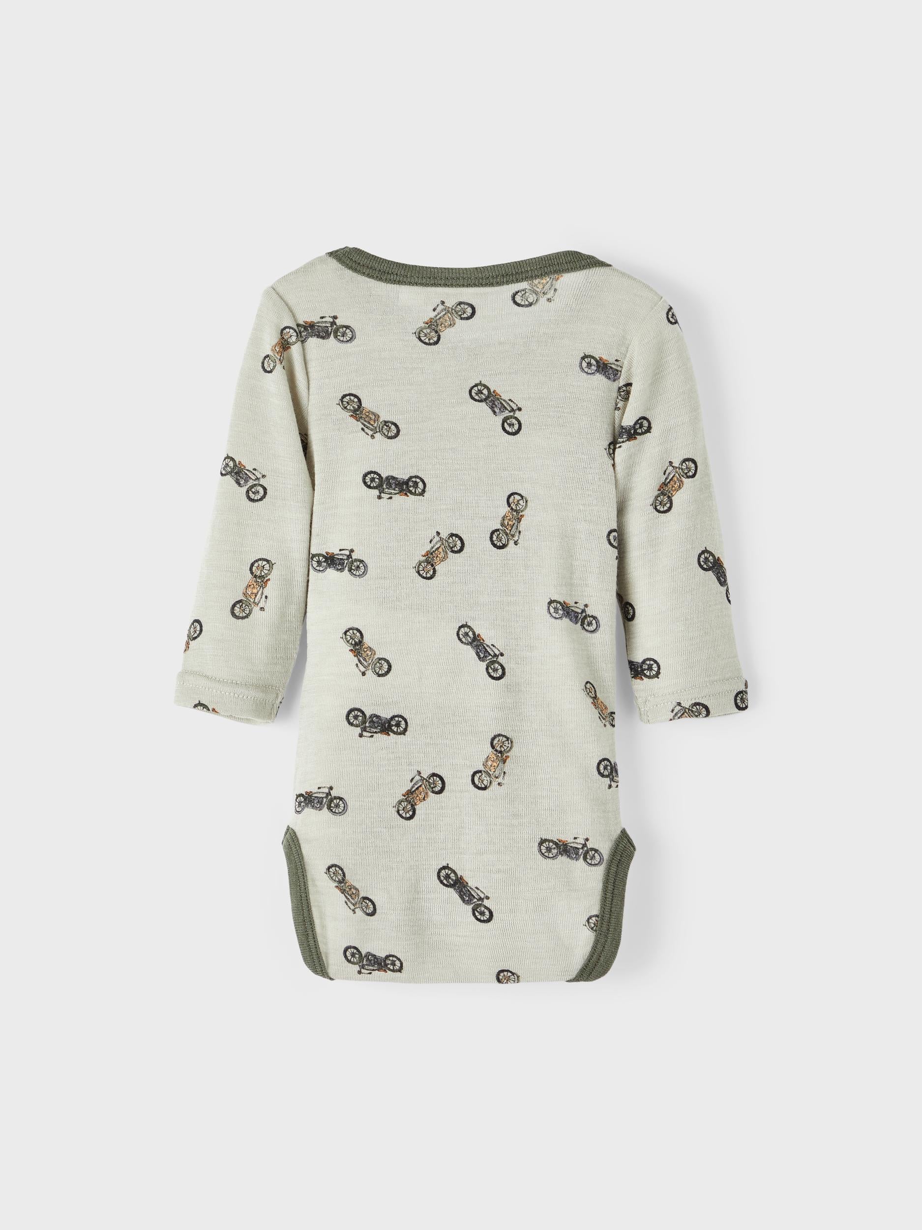 Name it Body aus Wolle – Motiv – London Fog – Body – MamaMilla