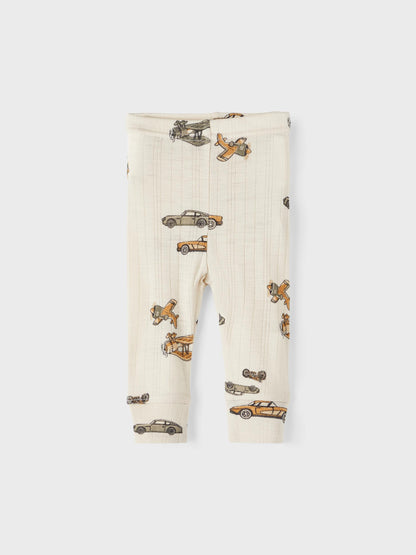Name it Leggings aus Wolle – Motiv – Moonbeam – Hosen – MamaMilla